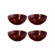 Jogo de 4 Bowls para Cereal de Cerâmica 16 cm Rhône Le Creuset