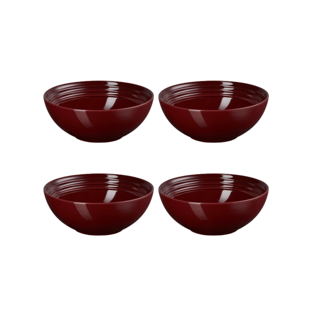 Jogo de 4 Bowls para Cereal de Cerâmica 16 cm Rhône Le Creuset