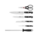 Cepo de Facas com Afiador Gourmet Bamboo 7 Peças Zwilling