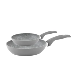 Kit 2 Frigideiras Antiaderentes Petravera Plus 20 e 28 cm Bialetti