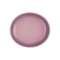 Prato Oval Raso Flora de Cerâmica 24 cm Mauve Pink Le Creuset