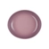 Prato Oval Fundo Flora de Cerâmica 22 cm Mauve Pink Le Creuset