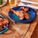 Jogo de 4 Pratos Rasos de Cerâmica 27 cm Azure Blue Le Creuset