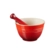 Kit Pote de Alho e Pilão com Macerador Vermelho Le Creuset