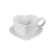 Kit Chaleira Tradicional e 2 Canecas Coração com Pires Branco Le Creuset