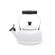 Kit Chaleira Tradicional e 2 Canecas Coração com Pires Branco Le Creuset