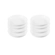 Jogo de 8 Pratos Fundos de Cerâmica 22 cm Branco Le Creuset