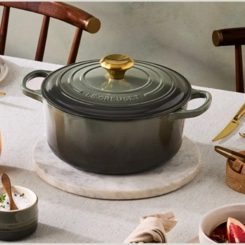 Panela Redonda Signature 24 cm Thyme Le Creuset