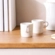 Kit Chaleira Tradicional e 2 Canecas 200 ml Branco Le Creuset