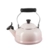 Kit Chaleira Tradicional e 2 Canecas 200 ml Shell Pink Le Creuset