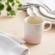 Kit Chaleira Tradicional e 2 Canecas 200 ml Shell Pink Le Creuset