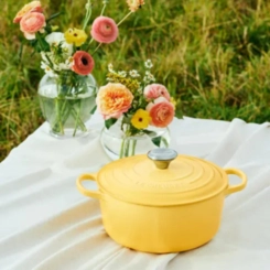 Panela Redonda Signature 20 cm Camomille Le Creuset
