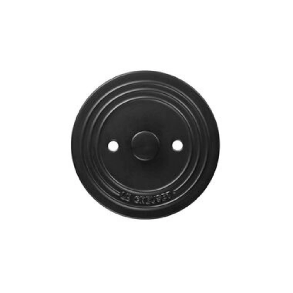 Tampa Interna para Panela de Arroz em Cerâmica 16,5 cm Preto Le Creuset