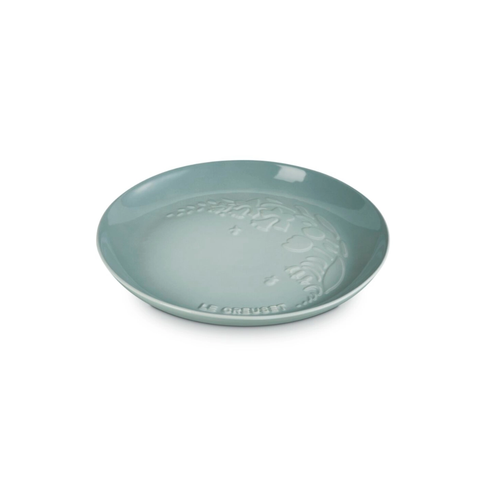 Prato Raso de Cerâmica Sphere Jardin 22 cm Sea Salt Le Creuset