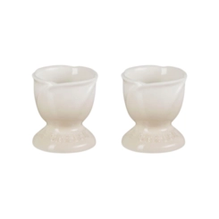 Set 2 Suportes para Ovos de Cerâmica Jardin Meringue Le Creuset