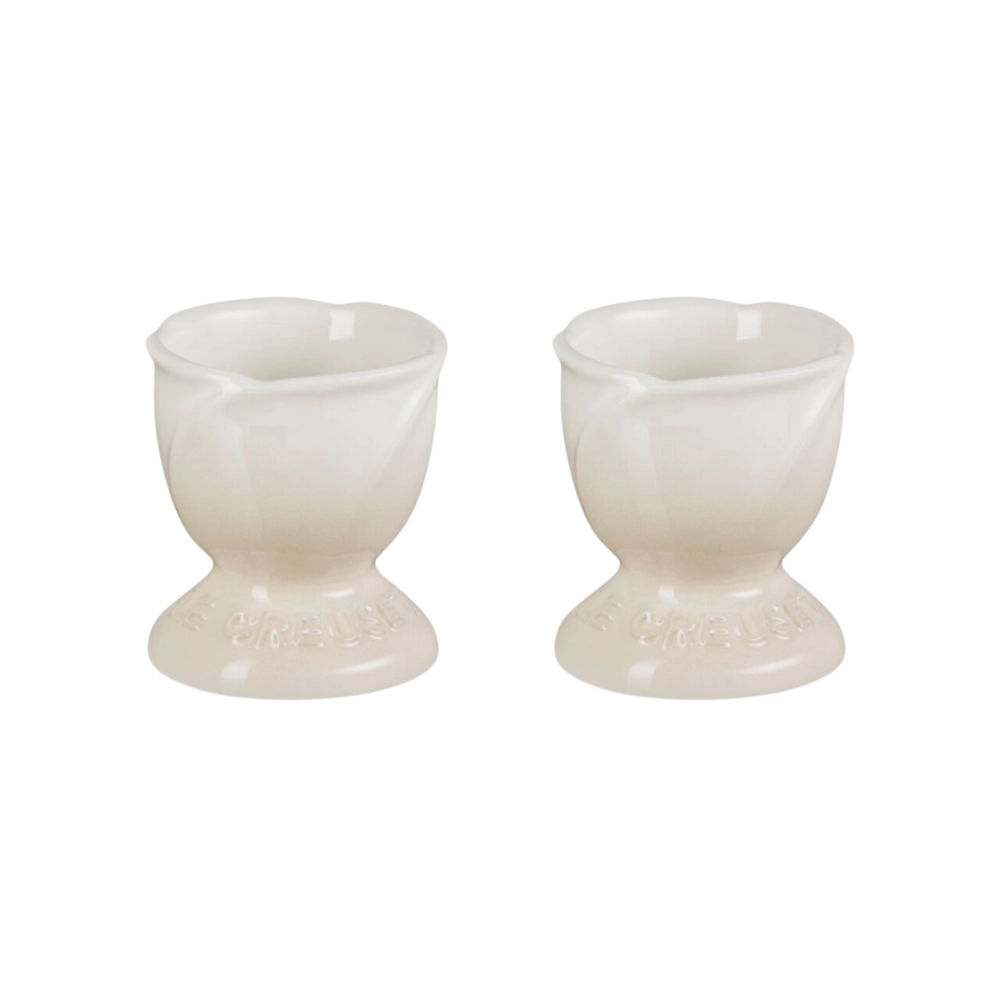 Set 2 Suportes para Ovos de Cerâmica Jardin Meringue Le Creuset
