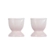 Set 2 Suportes para Ovos de Cerâmica Jardin Shell Pink Le Creuset