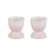 Set 2 Suportes para Ovos de Cerâmica Jardin Shell Pink Le Creuset