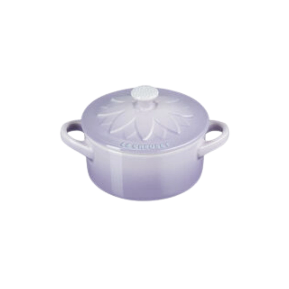 Mini Cocotte de Cerâmica 10 cm Sunflower Bluebell Roxo Le Creuset
