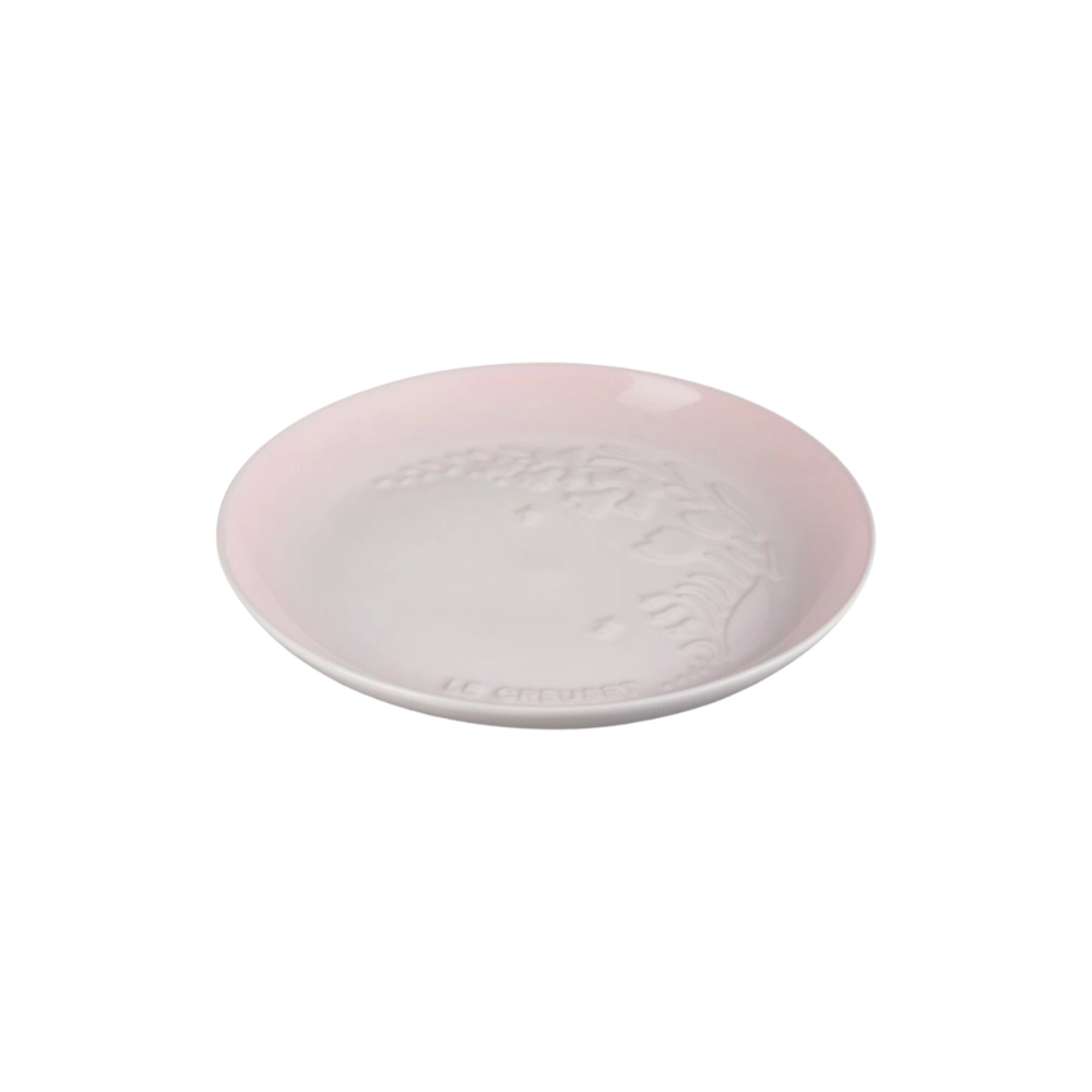 Prato Raso de Cerâmica Sphere Jardin 22 cm Shell Pink Le Creuset
