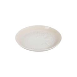 Prato Raso de Cerâmica Sphere Jardin 22 cm Meringue Le Creuset