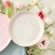 Prato Raso de Cerâmica Sphere Jardin 22 cm Meringue Le Creuset
