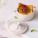 Mini Cocotte de Cerâmica Jardin 10 cm Meringue Le Creuset