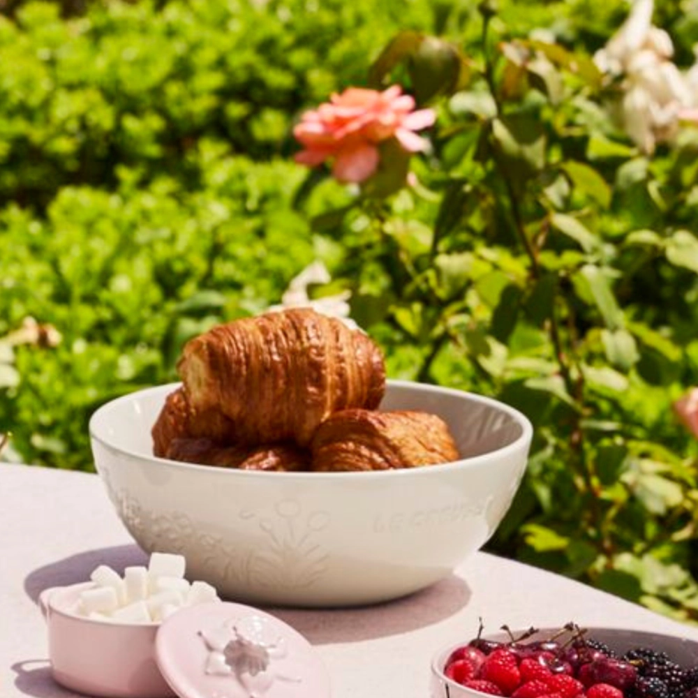 Multi Bowl de Cerâmica Jardin 3,6 Litros Meringue Le Creuset