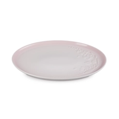 Bandeja de Servir Oval em Cerâmica Jardin 36 cm Shell Pink Le Creuset
