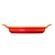 Assadeira Oval em Ferro Fundido Modern Heritage 28 cm Laranja Le Creuset