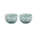 Jogo de 2 Mini Bowl de Cerâmica Jardin 320 ml Sea Salt Le Creuset