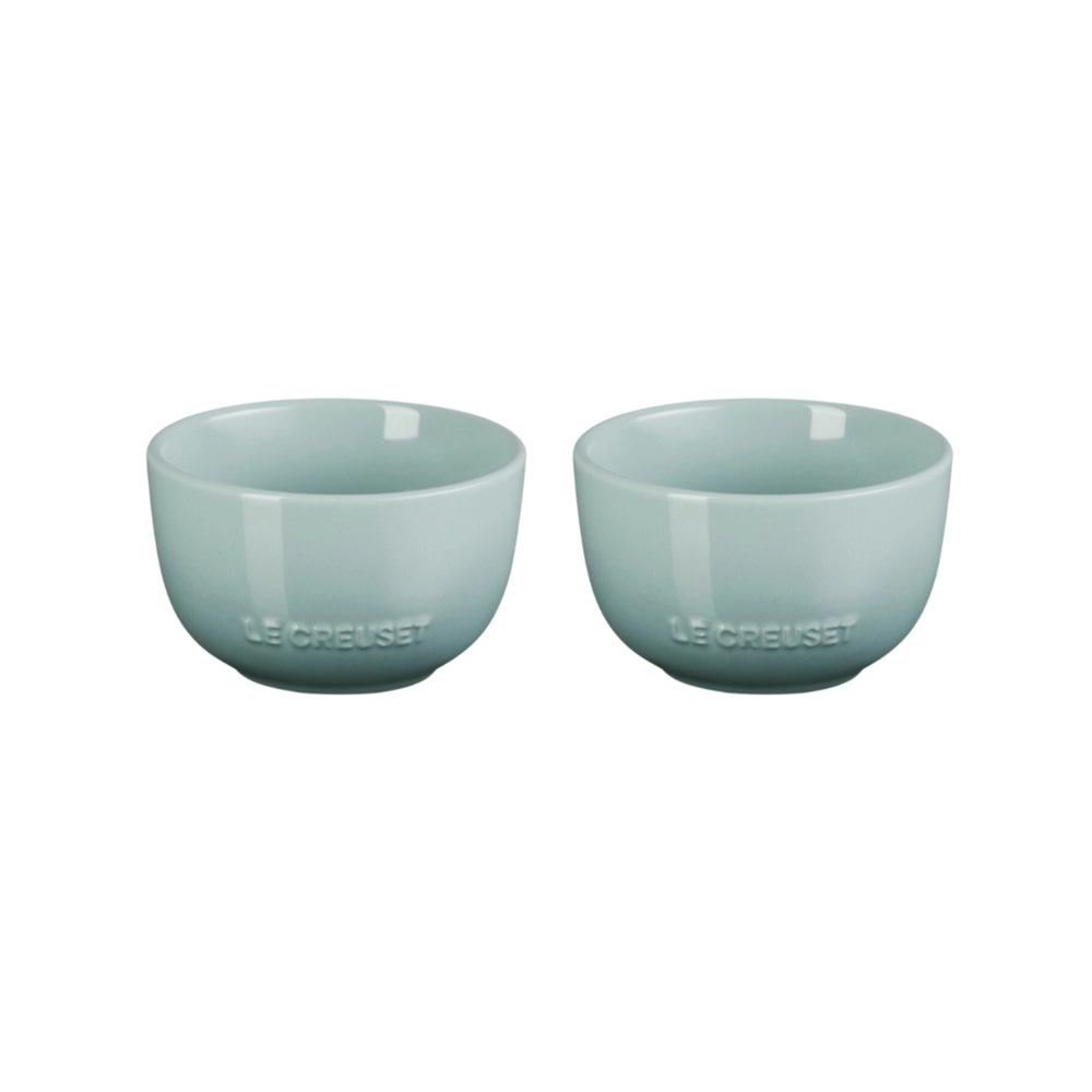 Jogo de 2 Mini Bowl de Cerâmica Jardin 320 ml Sea Salt Le Creuset