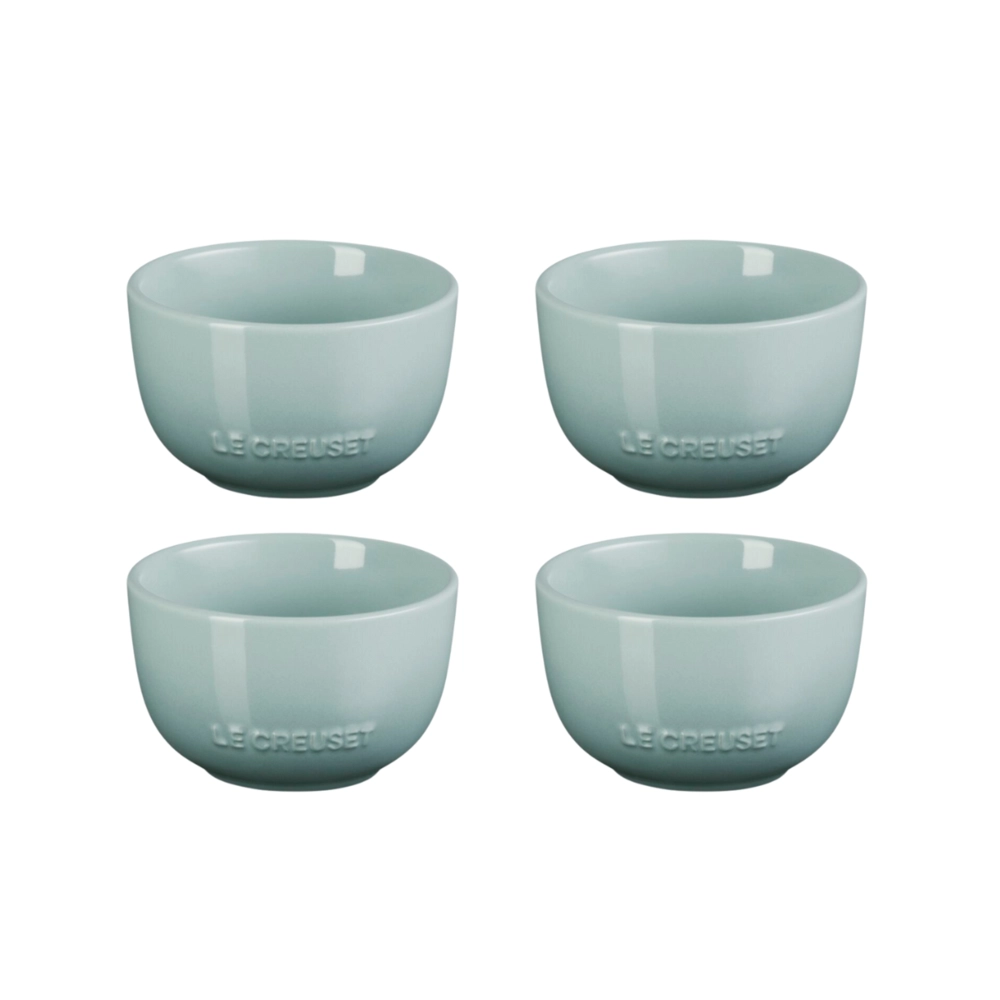 Jogo de 4 Mini Bowl de Cerâmica Jardin 320 ml Sea Salt Le Creuset