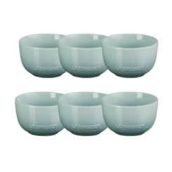 Jogo de 6 Mini Bowl de Cerâmica Jardin 320 ml Sea Salt Le Creuset