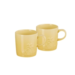 Jogo 2 Canecas de Chá de Cerâmica Jardin 350 ml Camomille Le Creuset
