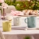 Jogo 4 Canecas de Chá de Cerâmica Jardin 350 ml Sea Salt Le Creuset