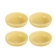 Jogo de 4 Pratos Fundos de Cerâmica Sphere Jardin 18 cm Camomille Le Creuset