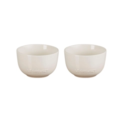 Jogo de 2 Mini Bowl de Cerâmica Jardin 320 ml Meringue Le Creuset