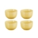 Jogo de 4 Mini Bowl de Cerâmica Jardin 320 ml Camomille Le Creuset