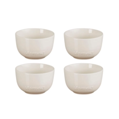 Jogo de 4 Mini Bowl de Cerâmica Jardin 320 ml Meringue Le Creuset