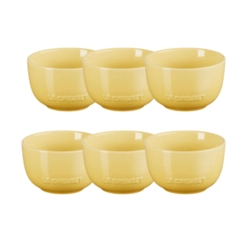 Jogo de 6 Mini Bowl de Cerâmica Jardin 320 ml Camomille Le Creuset