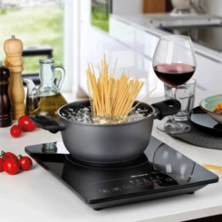 Cooktop por Indução Portátil 1 Boca 1200W 127V Preto Ariete