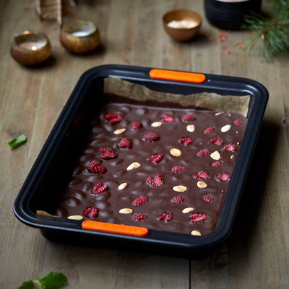 Forma Retangular Funda 33X23 cm Preto Le Creuset