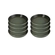 Jogo de 8 Pratos Fundos de Cerâmica 22 cm Thyme Le Creuset