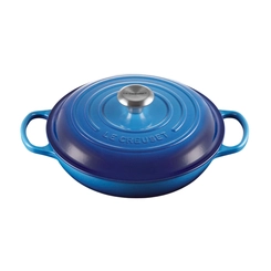 Caçarola Buffet Signature 26 cm Azure Blue Le Creuset