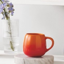 Caneca de Cerâmica Sphere 320 ml Laranja Le Creuset