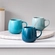 Caneca de Cerâmica Sphere 320 ml Azul Caribe Le Creuset