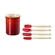 Set 3 Espátulas e 1 Pincel Craft com Porta Utensílios Classic Vermelho Le Creuset