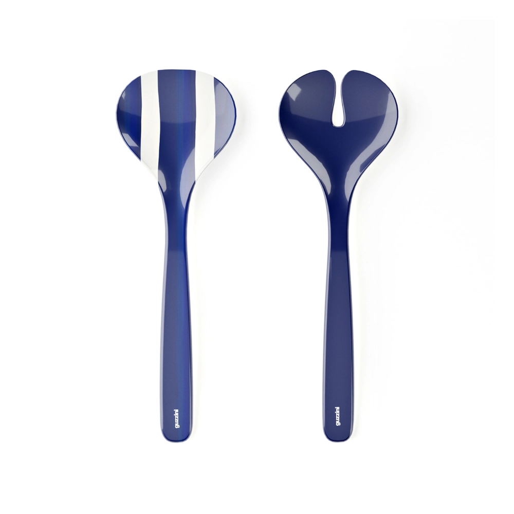 Talheres de Servir Salada em Melamina Riviera 29,8 cm Mediterranean Blue Guzzini