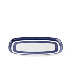 Bandeja Retangular Rasa em Melamina Riviera 43x23 cm Mediterranean Blue Guzzini